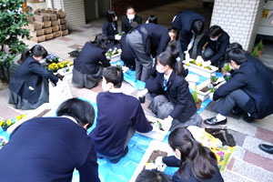 緑化作業