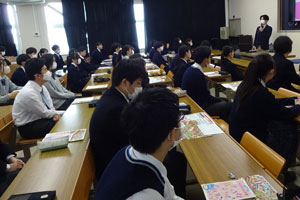 ２年生進学コース　進路講演会