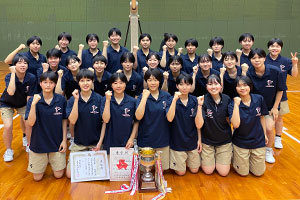 女子バスケットボール部 香川県高校総体優勝