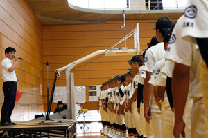野球部壮行会