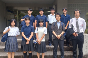 岡山大学訪問（特別進学コース１年）