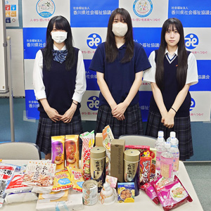 英明祭　フードドライブ活動報告（生徒会）
