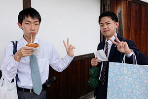 伸びるチーズ